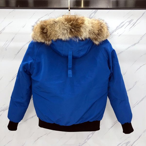 Mens down jacket winter cold Coats Parkas Outerwear protection Windproof fashion warm coat with fur keep ccomfortable thicken Bomber jackets