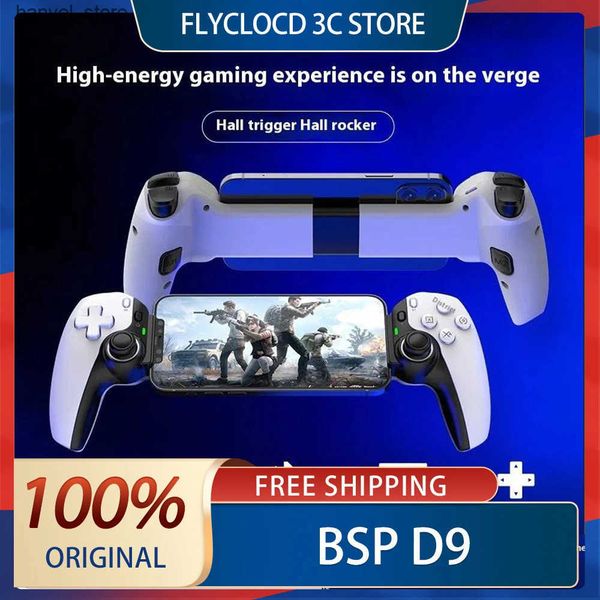 Game Controllers Joysticks Hot Sale Bsp D9 Tablet Controller Wireless Bluetooth Handle For Switch Game Stretching Joystick For 3 4 Gamepad A