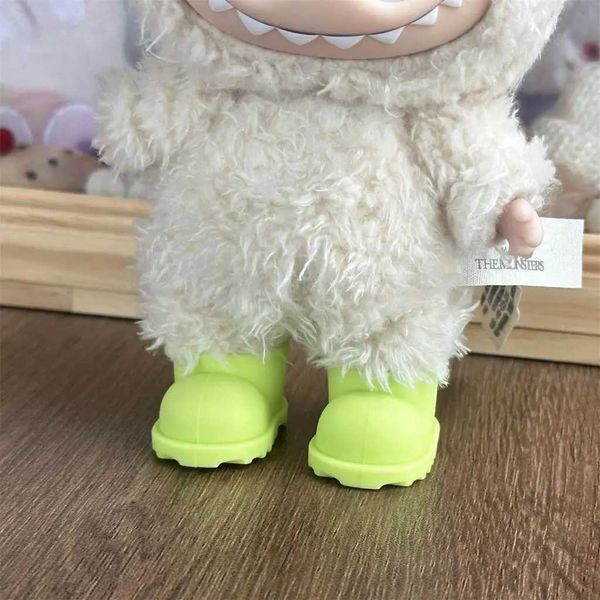 2025 Acessórios para bonecas para 17cm Labubu V1 Adequado para 1015 de algodão Boots Boots Toys Casual Sports Rain Shoes