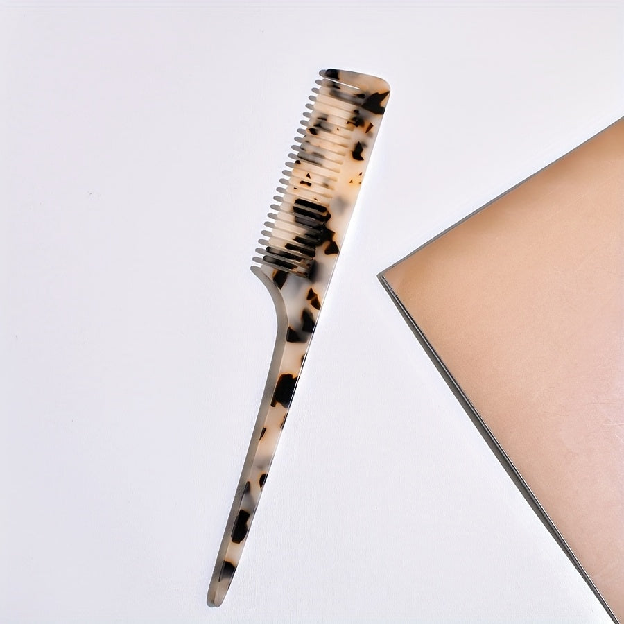 TEMU 1pc Acetate Pointed Tail Hair Styling Tool Comb, Portable Travel Comb For Women, Suitable For All Hair Lengths, Gift