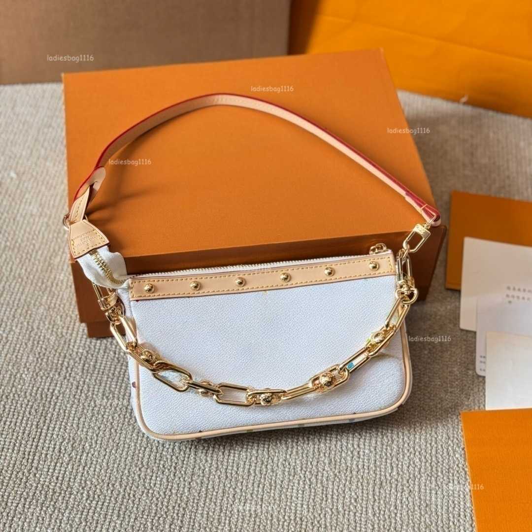 Designer TM Pochettes chain bag Murakami Takashi women handbag tote high quality Shoulder underarm bags Clutch wallet Hobo purses ladies Satchels na