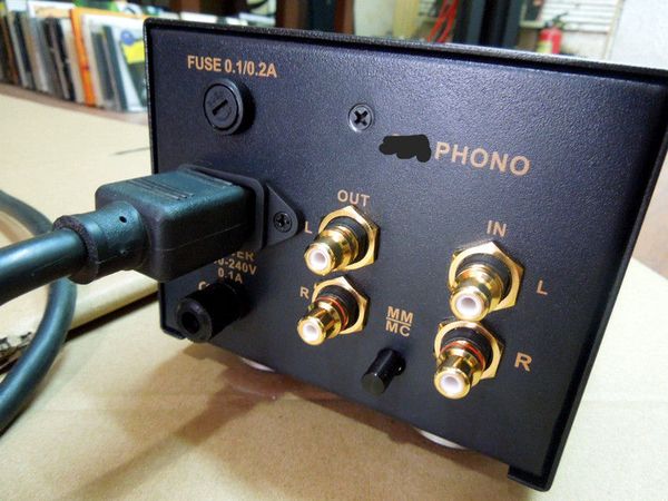 EAR834 MM (Moving Magnet) - MC(Moving Coil) RIAA JJ 12AX7 Phono Stage Turntable Preamp HiFi Stereo Pre-amplifier without tube