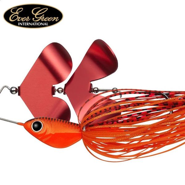 Evergreen Buzzbait fishing bait sharp blade clamp fishing bait bubble tornado 3-8 1-2 oz with skin rotating chat bait used for bass 240925