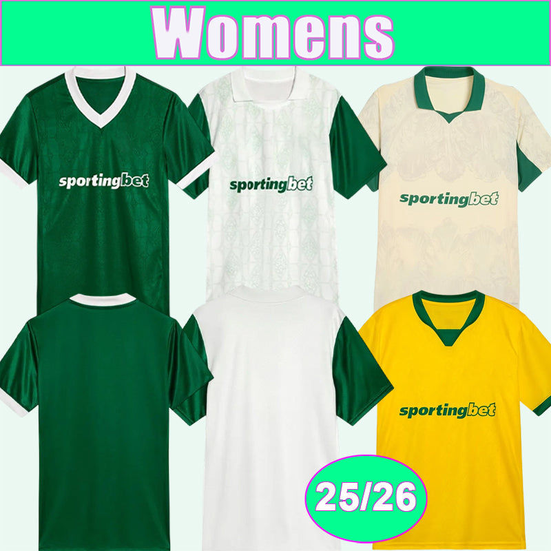 25 26 Palmeiras Womens Soccer Jerseys RONY DUDU ENDRICK G. GOMEZ MARCOS ROCHA VANDERLAN MAYKE LUAN BRENO LOPES Home Away 3rd Football Shirts