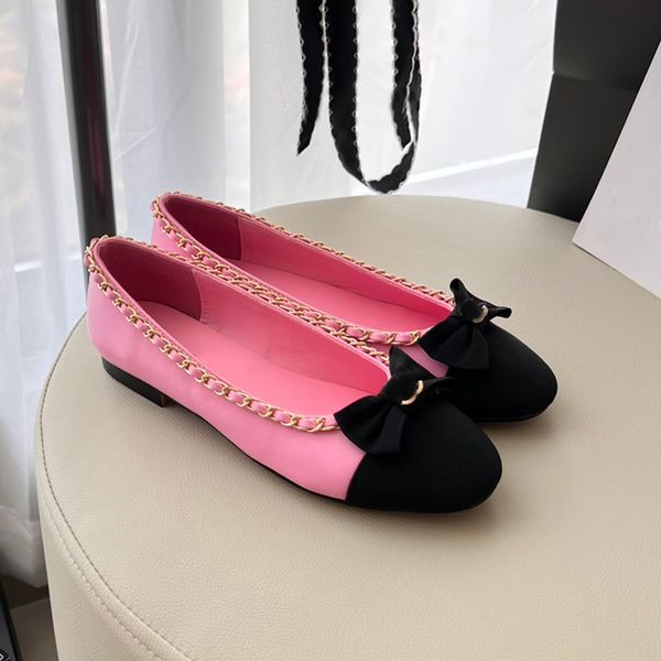 2025 Dress Shoes pink silk Round Toes Slingback shoe Wedding