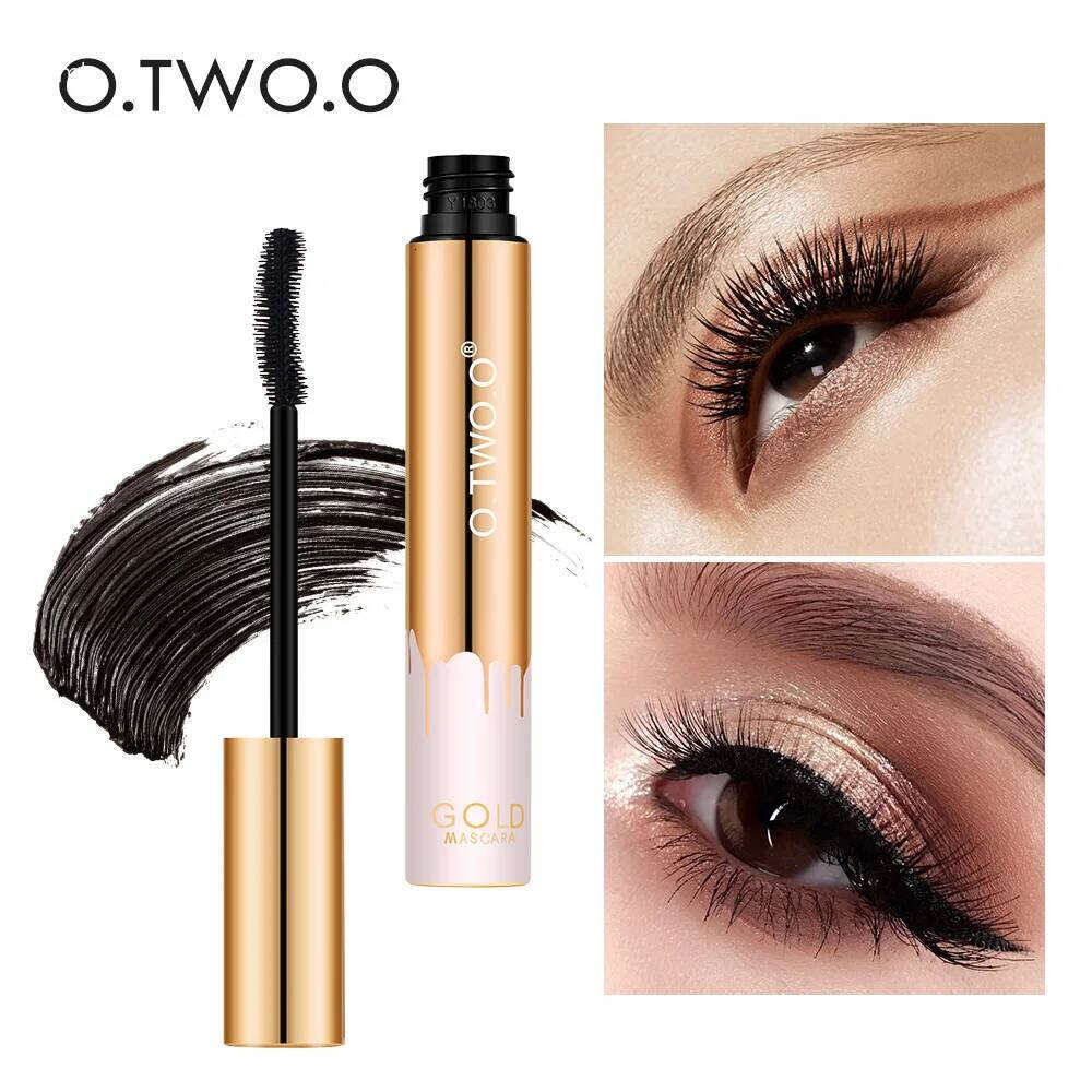 O.TWO.O 3D Fiber Thick Lengthening Mascara Long Black Lash Eyelash Extension Eye Lashes Brush Makeup Pro Eye-Cosmetics X250703