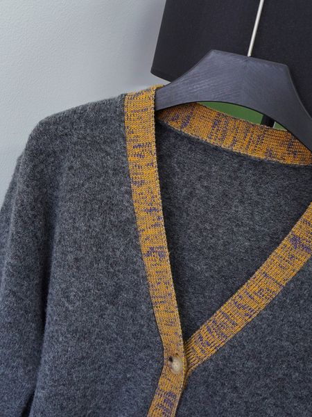 P107 Women&#039;s Hooded Knit Sweater with Half Placket Zipper - Thick Casual Outerwear for Fall & Winter