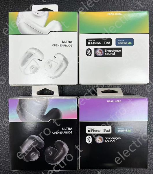 BS Ultra Headphones Open Ear Clip Sport Wireless TWS Bluetooth Earphones Call Music Touch Control Gaming Headset Earphone Headphone for Phon