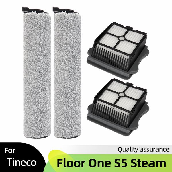 For Tineco FLOOR ONE Steam Wet Dry Floor Washer Handheld Roller Soft Brush Hepa Filter Vacuum Cleaner Spare Parts Kits