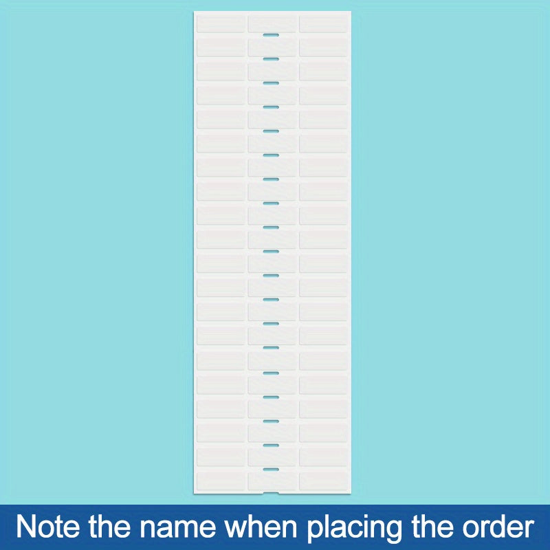 TEMU Customized Name Waterproof Label - Self-adhesive Polyethylene Terephthalate (pet) Name Tag For Water Bottles, Reusable Glossy Finish, Ideal For