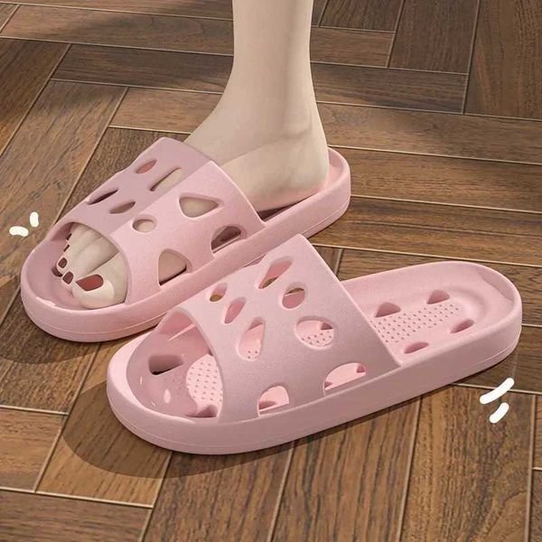 Slipper Summer ak Slippers Indoor He Casual Soft Soled Wen Flip Flops Bathro Shower Anti Slip Sandals Slides Shoes Z241107