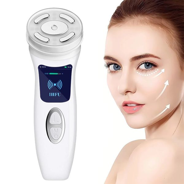 Wireless Charging Mini HIFU4.0 Cordless Ultrasonic Machine 4-in-1 Skin Enhancement Company Firming Skin Care Equipment 240704