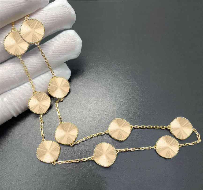 fashion 10 motif clover luxury pendant necklace for woman designer gold silver jewelry classic 4 four leaf chokers chains locket necklaces exquisite