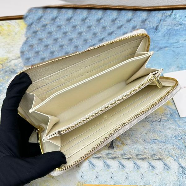 Single zipper flower purse Designer Wallet flower wallet Leather Wallet Women Zipper Long Card Holders Coin Purses Woman Shows Exotic Clutch