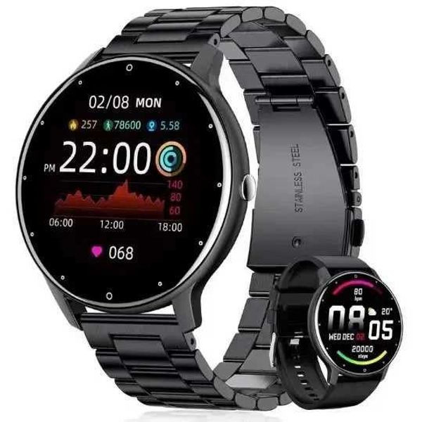 High Quality Waterproof smartwatch long battery life blood pressure and oxygen monitor outdoor sports watch fitness tracker O241213