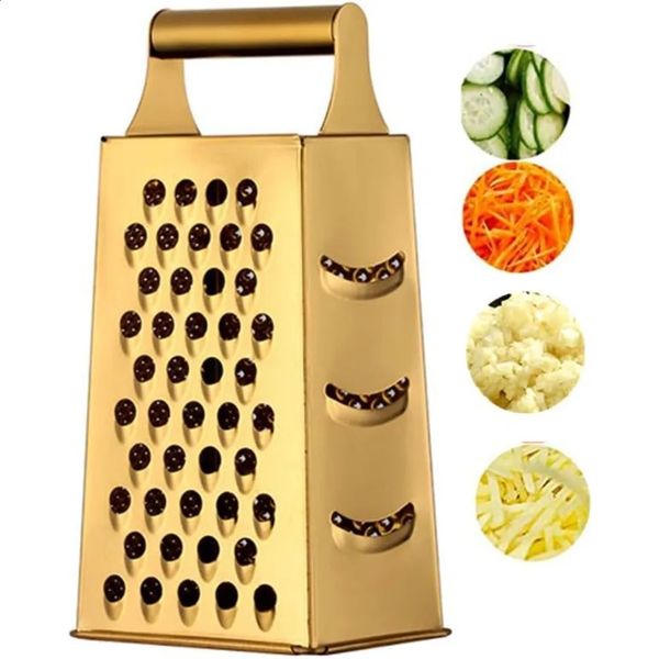 Stainless Steel Grinding Grater Multi Functional Vegetable Cutters Potato Slicer Grater For Carrots Kitchen Tool Ginger Garlic 241223