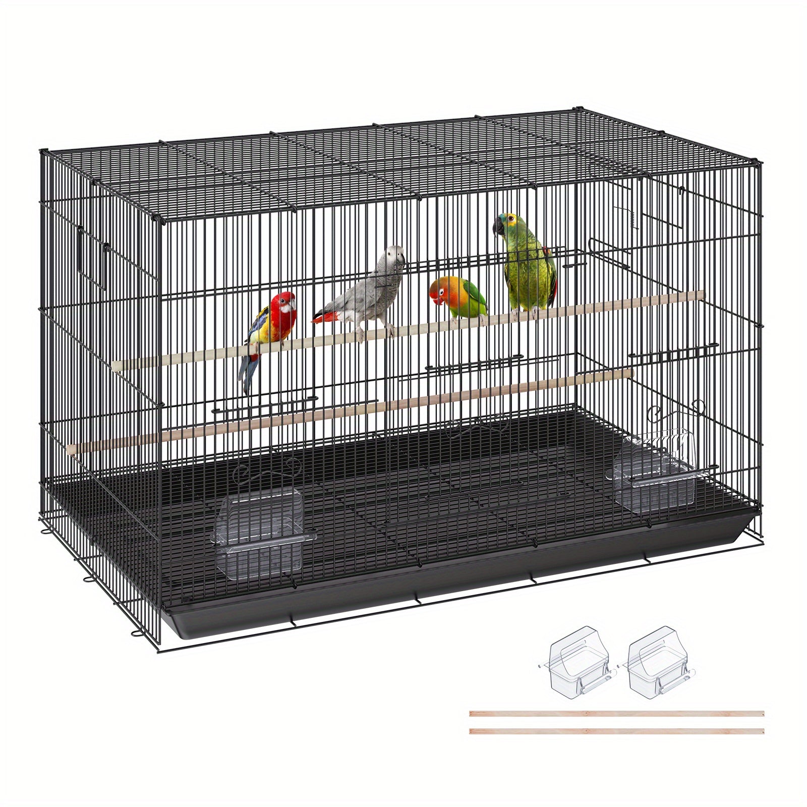 TEMU Desktop Cage 31*19*18inch 2pcs Without Power