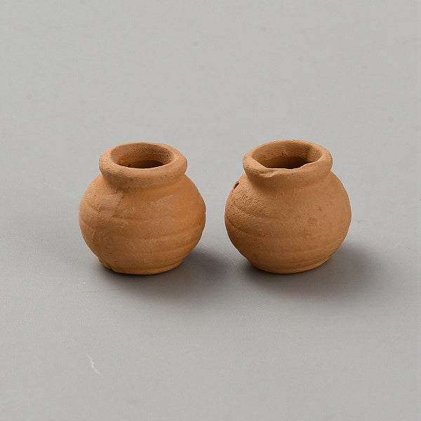 Mini Polymer Clay Flowerpot