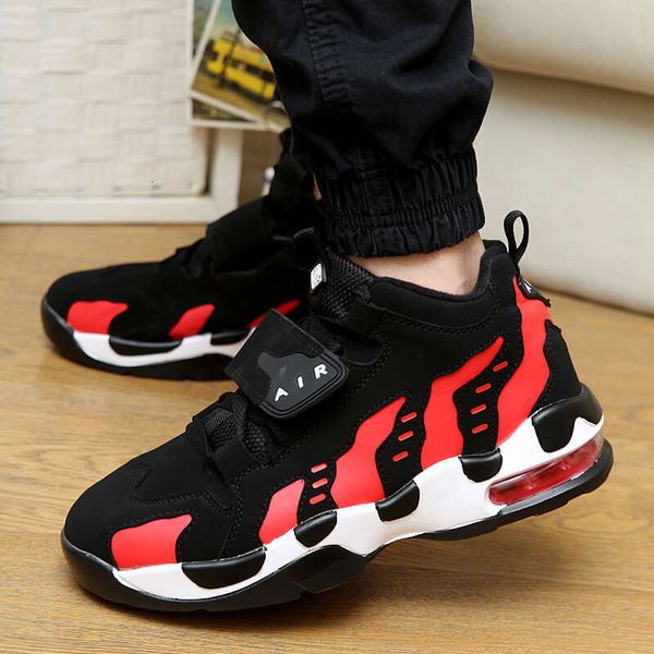 Brand Outdoor Men Air Cushion Sport Chunky for Women Gym Boys Basketball Shoes Couple Sneakers Running Shoe