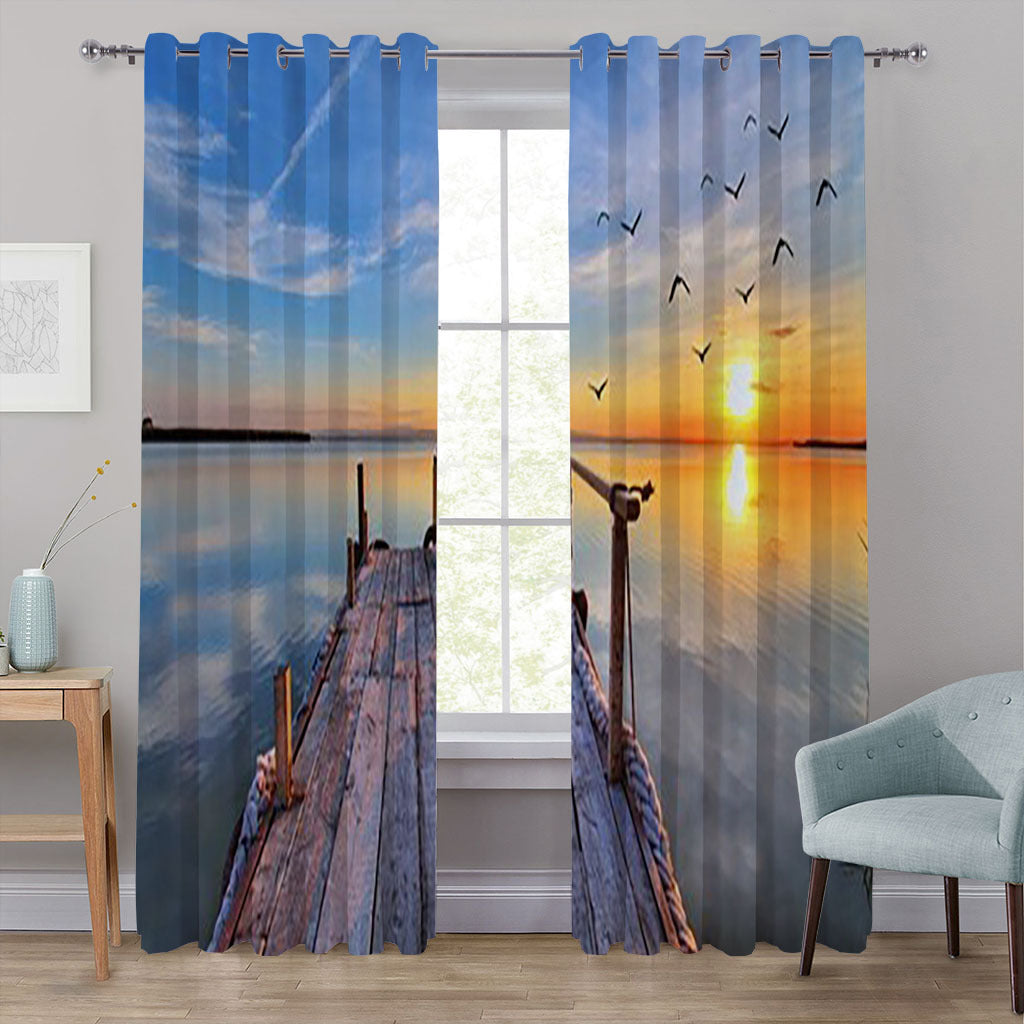 YL-37079 high precision French jacquard curtain high light-proof living room balcony bedroom simple sun-proof study curtains wholesale