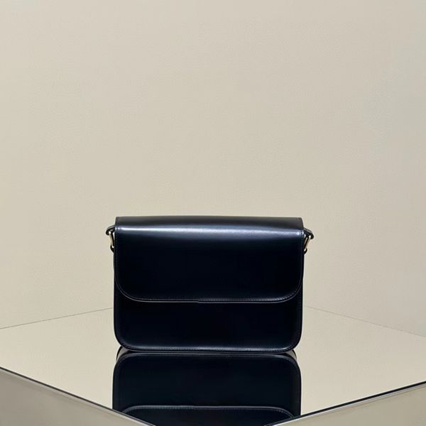 12A Upgrade Mirror Quality Designer Medium Box Bag 22.5cm Womens Flap Bag Genuine Leather Messenger Purse Luxury Handbags Crossbody Shoulder