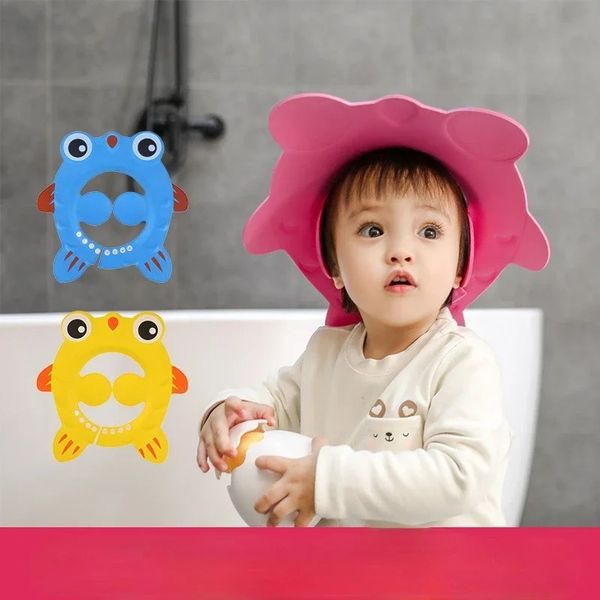 Wonderlife pudcoco Newest Arrivals Hot Babies Children Kids Safe Shampoo Bath Bathing Shower Cap Hat Wash Hair Shield
