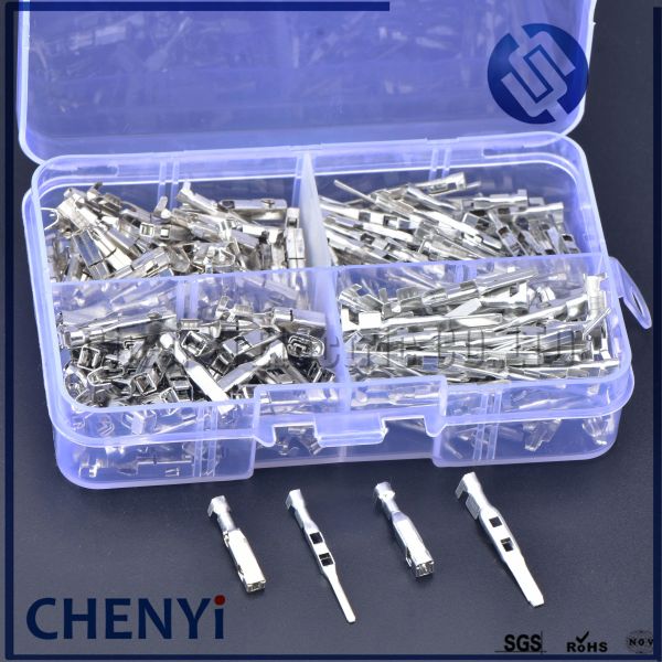 200 Pcs 1.5-2.8 series FCI Tyco TE crimp wire terminal auto electrical ECU connector male female pins for 211PC249S0005 211PC562