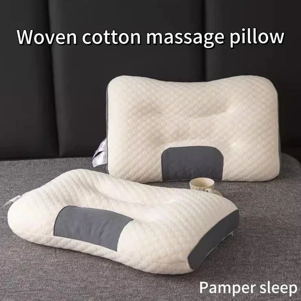 Cervical Vertebra supports sleep pillows that do not blend with home pillows specifically ed for deep sleep of the entire head 240923