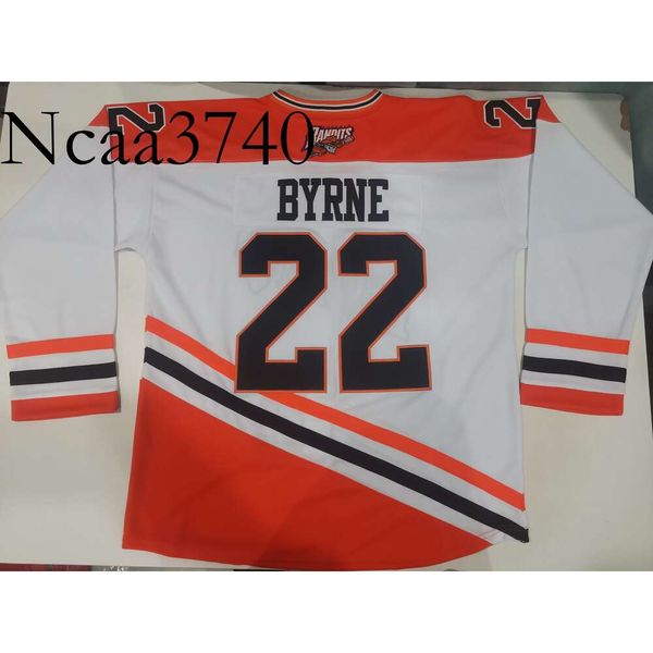 Hockey jerseys Physical photos Buffalo Bandits 22 Josh Byrne black white Men Youth Women High School Size S-6XL or any name and number jerse