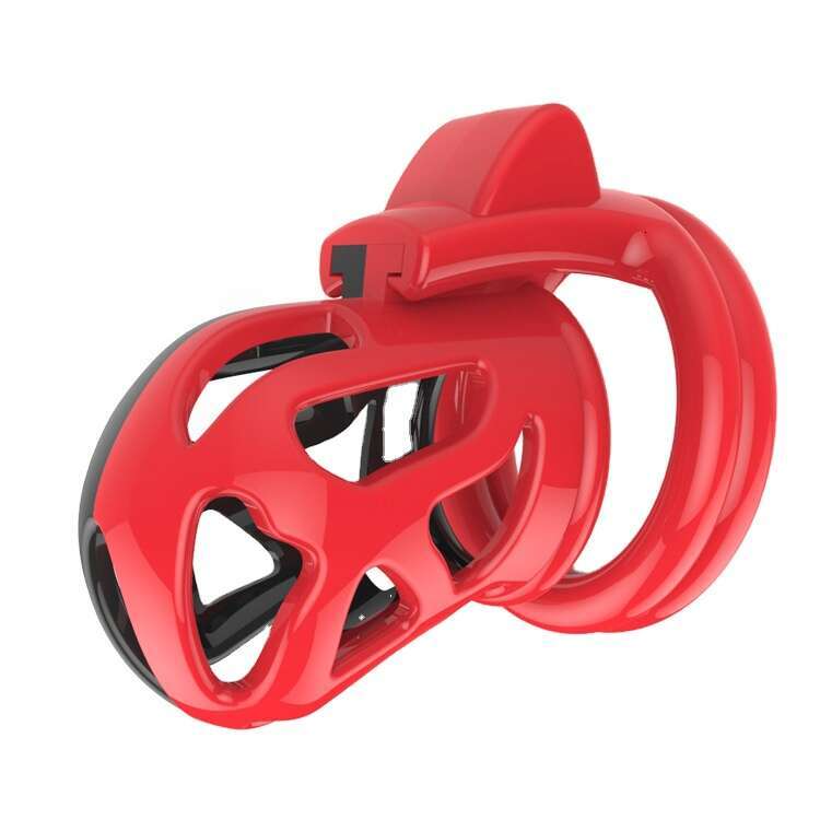 Color Clash Plastic Mens Chastity Device Male Cock chastity Cage BDSM Penis Lock Adult toys