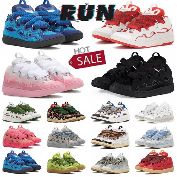 lanvin lanvinshoe curb lanvinshoe curb lanvin lanvins designer shoes chaussure mens shoes loafers sneakers【code ：L】