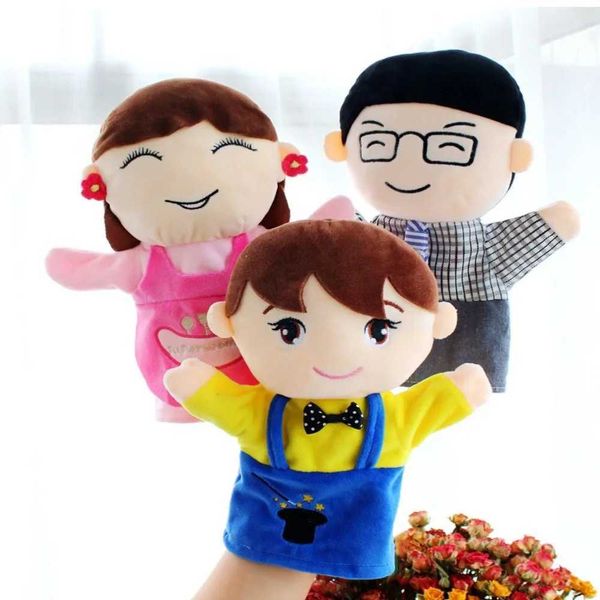 Dolls Bed Story Learning Family Finger Puppets Familys Members Storytelling Puppet Familys Hand Puppets Story Hand PuppetXJ240827