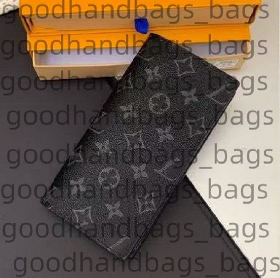 Designer Wallet Luxury Women Short Purses Embossed Flower Letters Credit Card Holders Ladies Plaid Money Clutch Purse Bags with Box DustBag