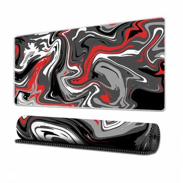 Gaming Mouse Pad Gamer Computer Accessories Large Keyboard Pad Table Mat Black Mousepad for Office Laptop Desk AccessoryC250114