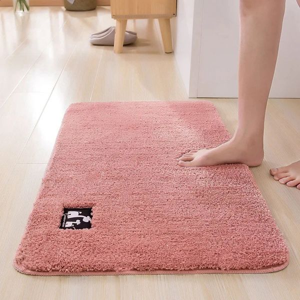 Mircrofiber bathroom mat super absorbent bathroom carpet bathroom floor mat bathroom door mat bathroom mat size 4 240823