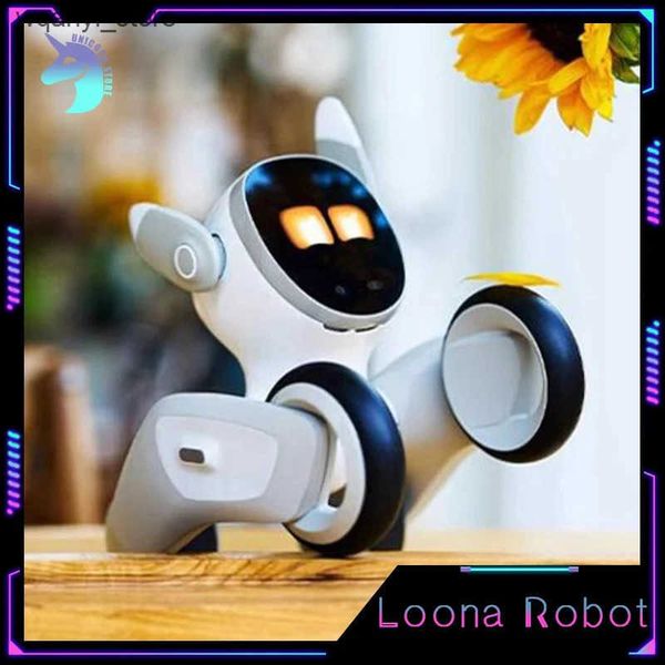 Electronics Robots Robot Dog Intelligent Robot Accompany Customized Voice Compatible Game Monitor Electronic Toys Childrens Gifts L240910