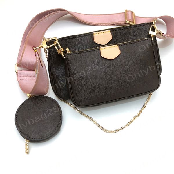 Multi ccessories Luxury designer mini purses wallet crossbody women shoulder bags full packaging Mirror quality