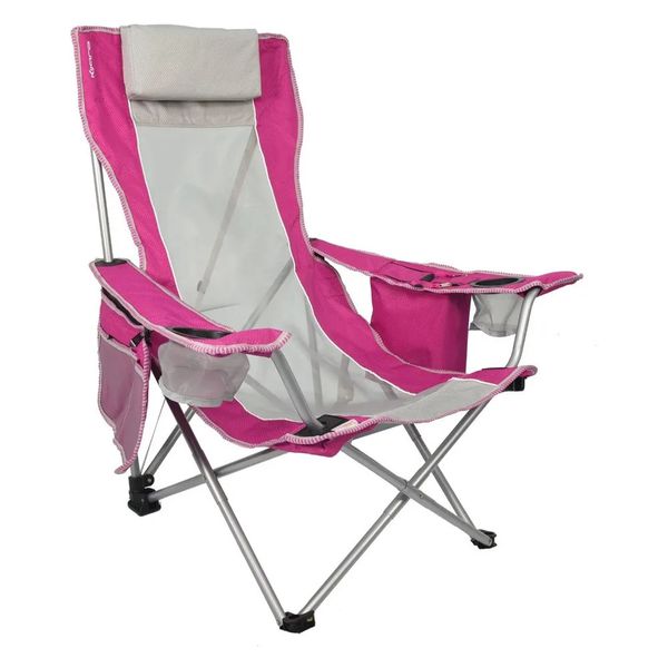 Camp Furniture Outdoor Chair Beach Sling Portable Folding Chairs Camping Supplies Foldable Lightweight Relaxing Backrest 231123