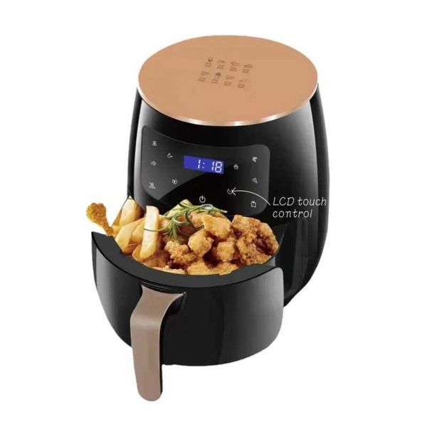 Freidora De Aire 6-liter air fryer large capacity touch chip machine fried chicken deep fryer CL240829