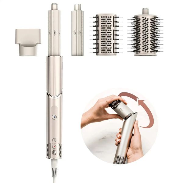 Shark HD430 FlexStyle Air Styg Drying System Powerful Hair Dryer Multi-Styler with Auto-Wrap Curlers Paddle Brush 240802