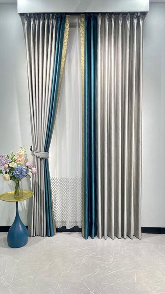 Factory direct curtain fabrics boutique dazzle colour silk high precision woven colour jacquard wholesale price excellent