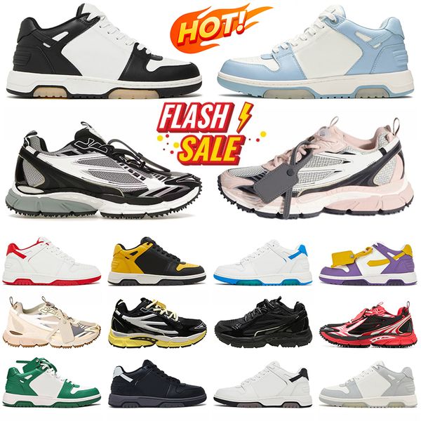 Black White Light Blue Green Casual Designer Shoes Leather Sneakers Women Men Shoe Trainers Runners Out of Office Vintage Platform