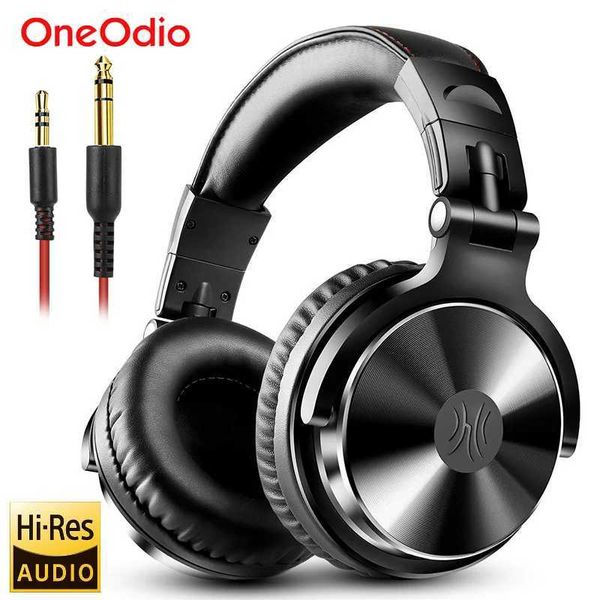 Headsets Oneodio Over Ear Earphones Hifi Studio DJ Earphones Wired Monitoring Music Gaming Earphones Mobile Computers with Microphone CL2501