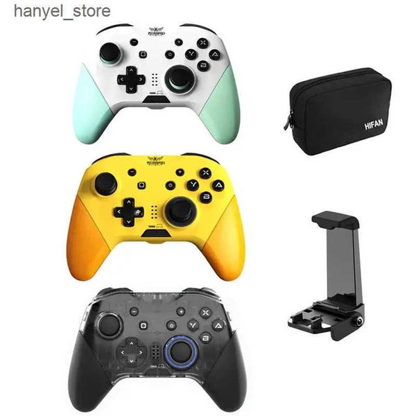 Game Controllers Joysticks New MOBAPAD wireless Bluetooth Gamepad Pro controller one click wake-up Joystick six axis Turbo NFC game control