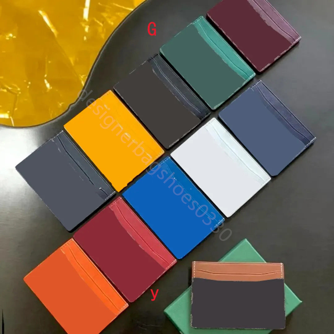 Card holder luxury card holders designer luxury wallet Leather material classic style card bag with versatile Fashion Coin Purses Women Men Cardhold