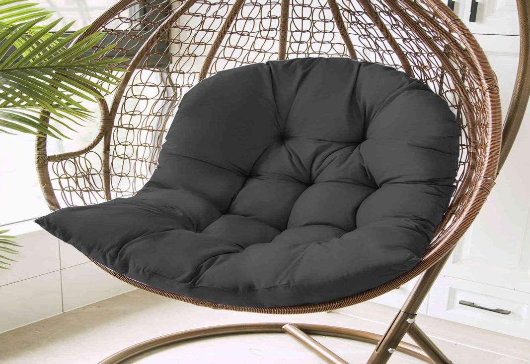 Egg chair hammock garden swing cushion hanging chair with backrt decorative cushion3504249