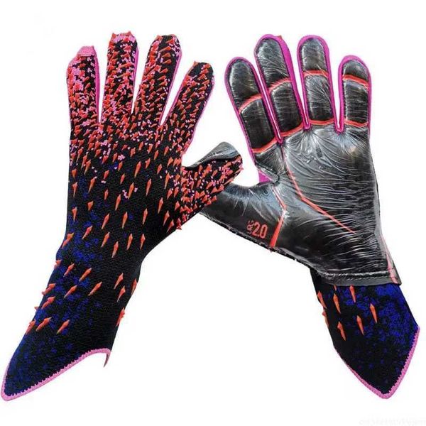 Childrens football goalkeeper gloves thick and wear-resistant latex football gloves professional outdoor sports equipment newW241029