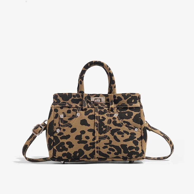 High quality brand new free designer bag, casual and fashionable commuting bag, high-end leopard print belt bag, brand new free designer bag