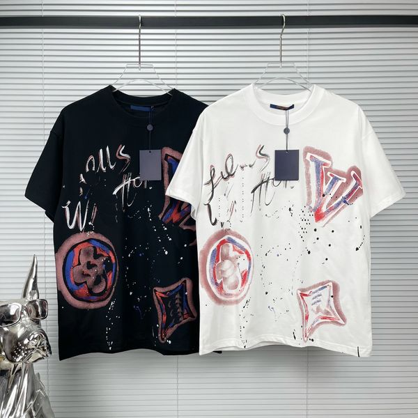 Men&#039;s Plus Tees & Polos Round T shirts plus size neck embroidered and printed polar style summer wear with street pure cotton Casual an