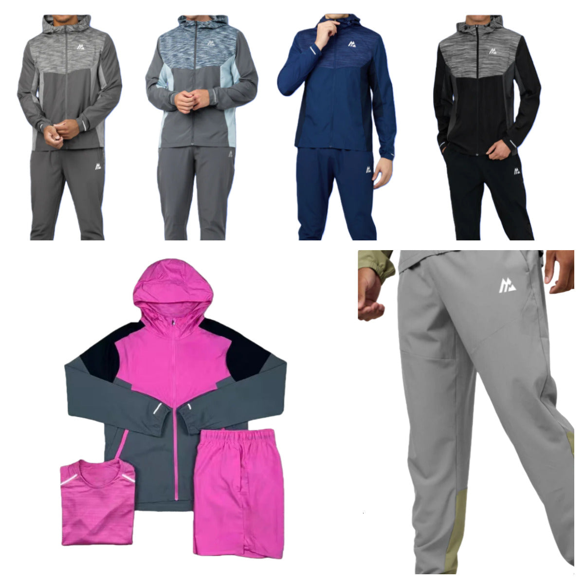 New Style High quality monterex tracksuit Latest model tech 3-piece set designer montirexs Tracksuit sports fiess jogging suits quick dry sportswear